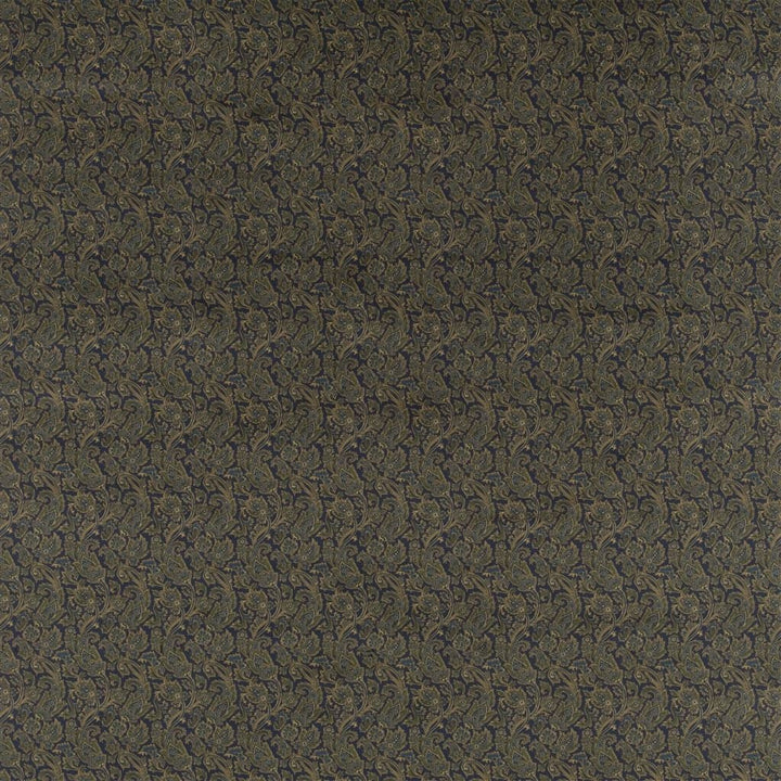 Winthrop Paisley Tygprov Midnight