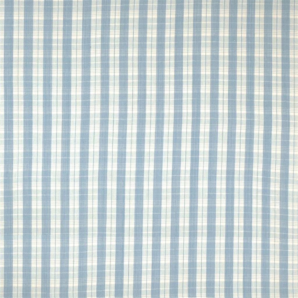 Wyatt Check Tygprov Chambray
