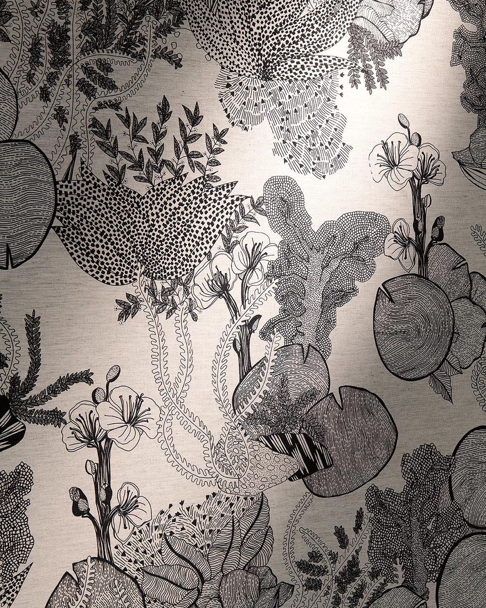 Punta Cana room setting — Pierre Frey wallpaper