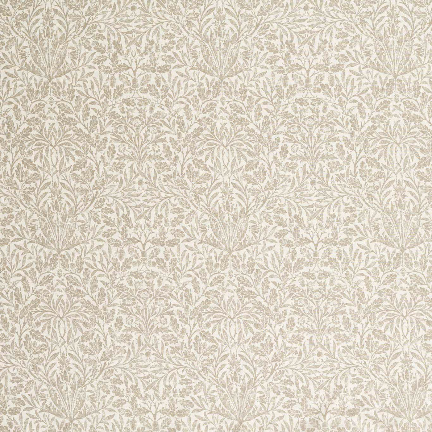 Pure Acorn Sheer Wide Width Tygprov — Morris & Co Beige