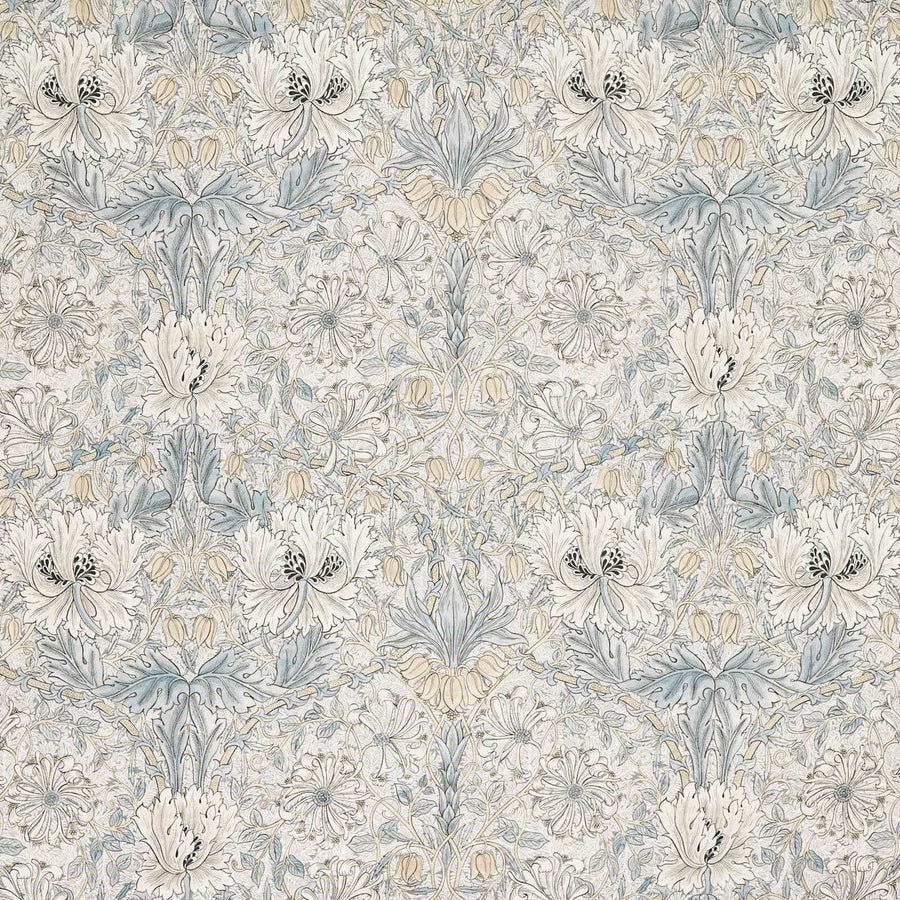 Pure Honeysuckle & Tulip Sheer Wide Width fabric — Morris & Co