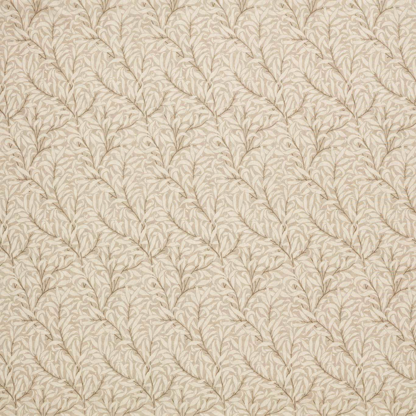 Pure Willow Boughs Sheer Wide Width Tygprov — Morris & Co Linen