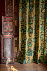 Qinghua room setting — Pierre Frey fabric