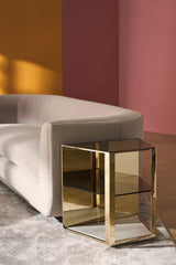 Refraction End Table - Caracole