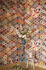 Quilt miljöökuva — Pierre Frey -tapetti