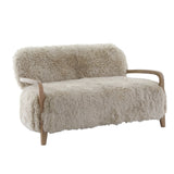 Baaarb Real Sheepskin Sofa – Genuine Sheepskin Designer Seating - Keiichi