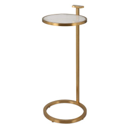 Jewel Pull Up Accent Table - Round - undefined