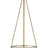 Soft Brass with Clear Restoration Glass