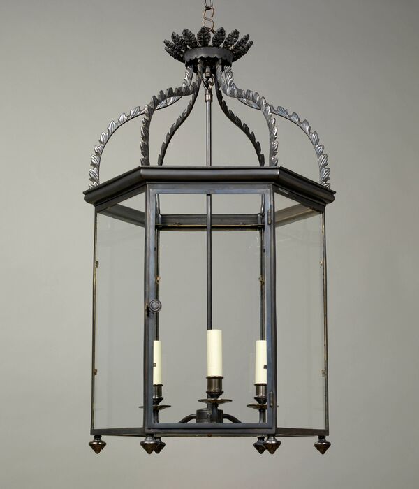 Regency Hall Lykta Medium Brons - Vaughan