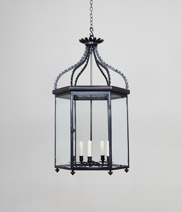 Regency Hall Lykta Large Brons - Vaughan