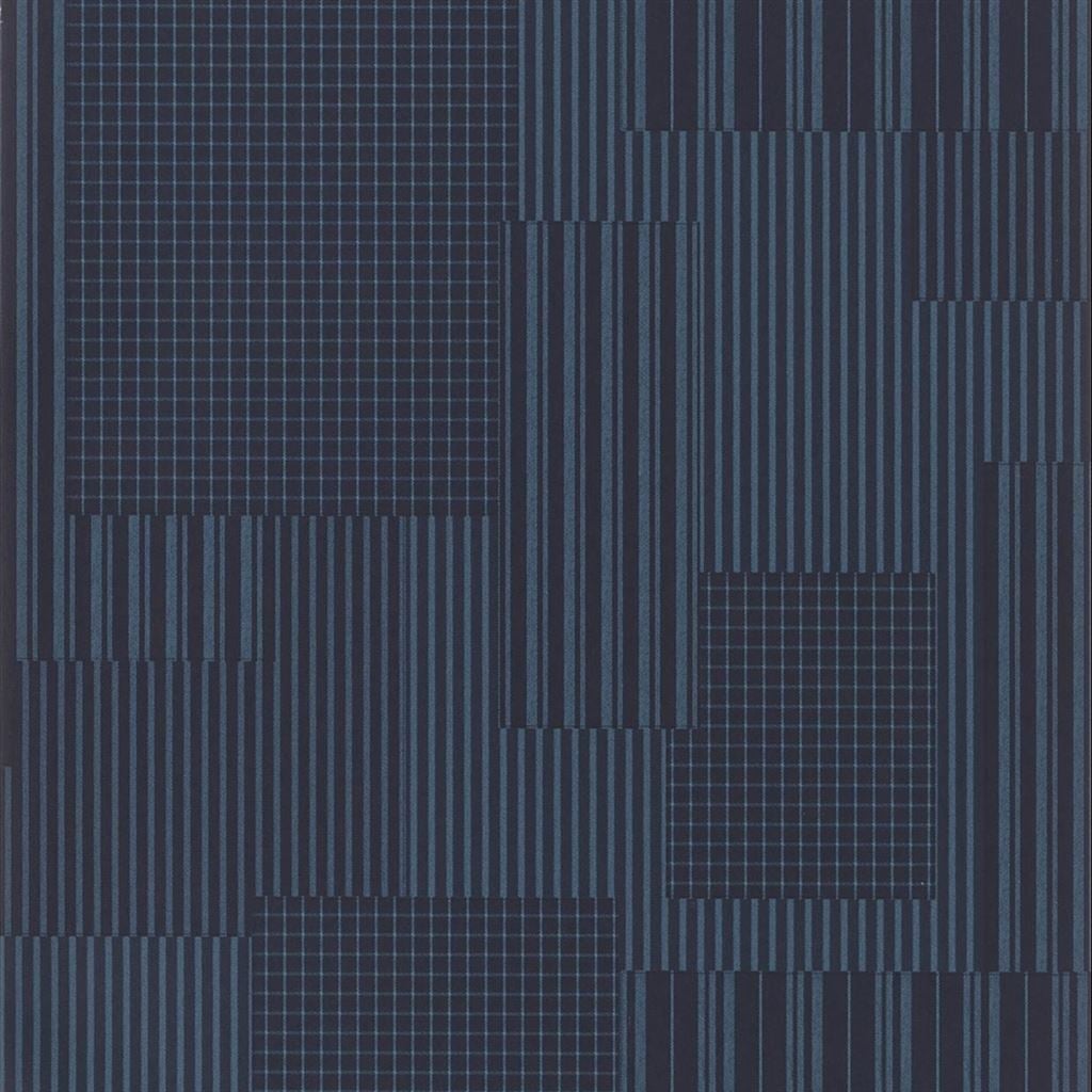 Rivington Patchwork Indigo — Ralph Lauren Home tapet