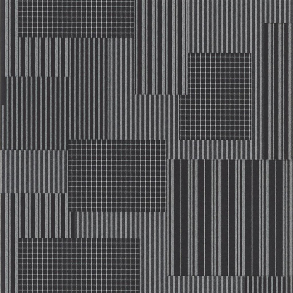 Rivington Patchwork Vintage Black — Ralph Lauren Home tapet