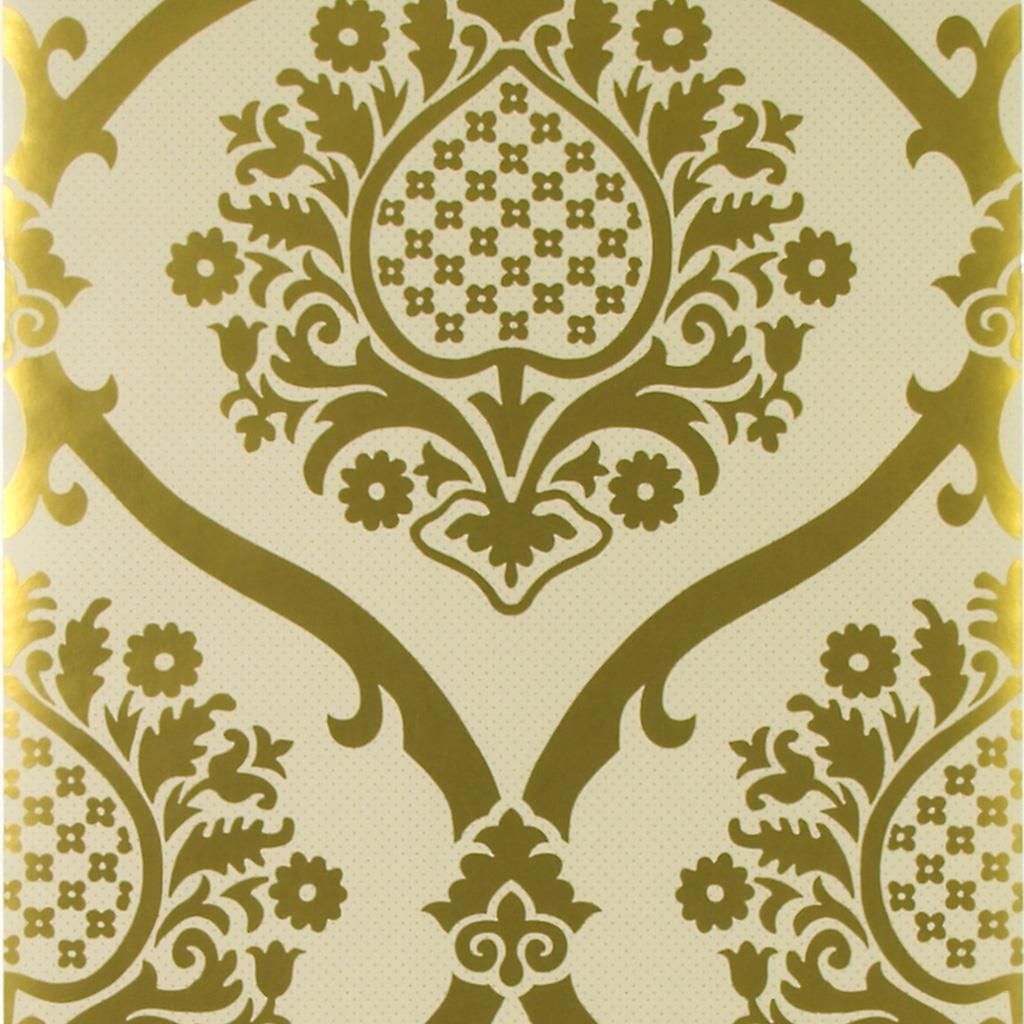 Rocaille Gold — Designers Guild tapet