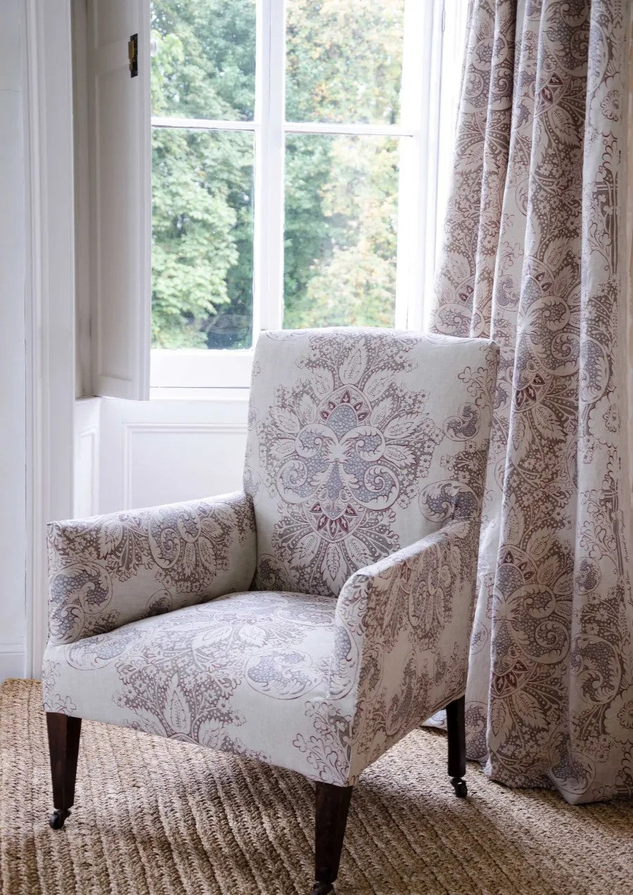 Rococo Linen Fritillary — Lewis & Wood tyg