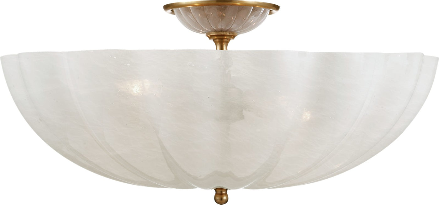Rosehill Large Plafond Antique-Burnished Brass