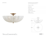 Rosehill Large Plafond måttskiss