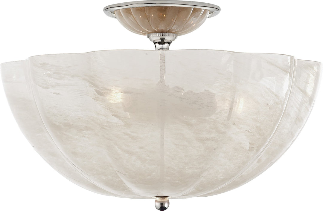 Rosehill Plafond Polished Nickel