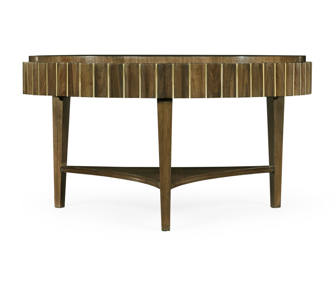 Round Coffee Table Reeded