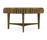 Round Coffee Table Reeded