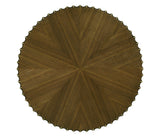Round Coffee Table Reeded