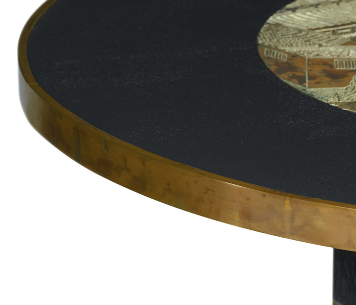 Round Centre Table Chinoiserie Style