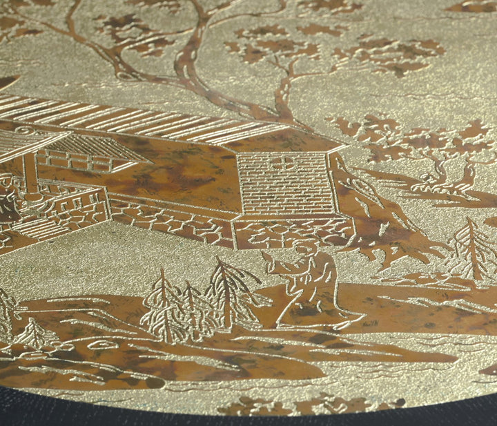 Round Centre Table Chinoiserie Style