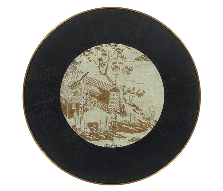 Round Centre Table Chinoiserie Style