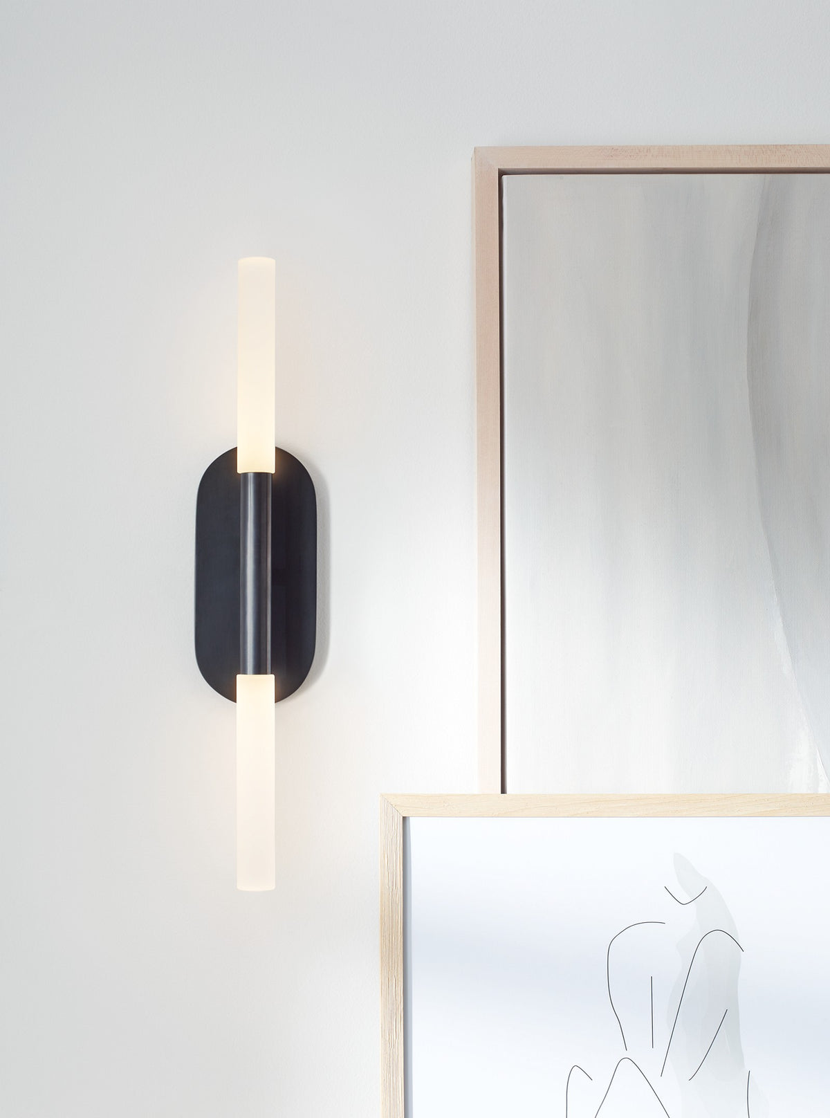 Rousseau Medium Vanity Vägglampa — Kelly Wearstler for Visual Comfort & Co. detaljbild