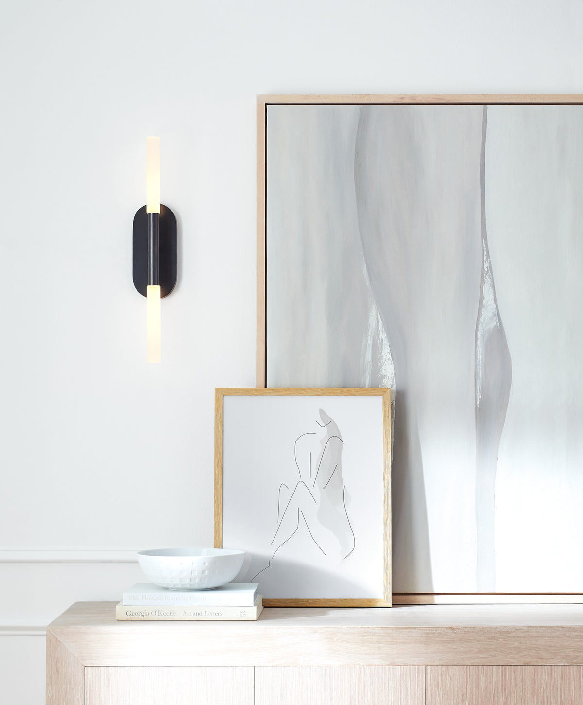 Rousseau Medium Vanity Vägglampa — Kelly Wearstler for Visual Comfort & Co. detaljbild