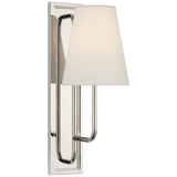 Rui Vägglampa Polished Nickel