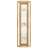 Hand-Rubbed Antique Brass And Polished Nickel With Clear Glass