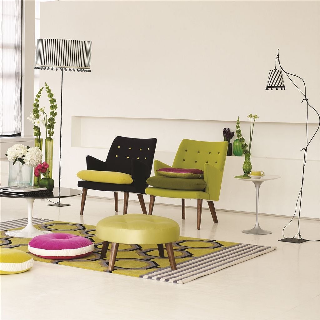Santiago Tyg — Designers Guild i miljö