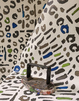 Savane room setting — Pierre Frey wallpaper