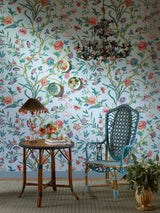 Sceaux room setting — Pierre Frey wallpaper