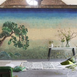 Scene D Arbre Elm Tapet — Designers Guild i miljö