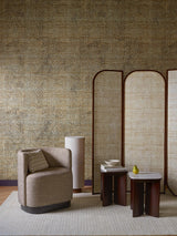 Segou room setting — Pierre Frey wallpaper