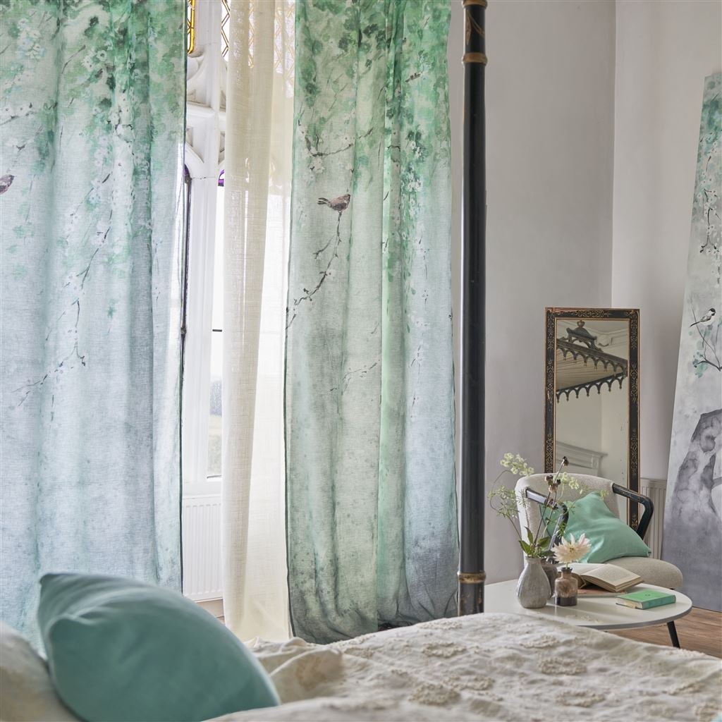 Shinsha Alta Tyg — Designers Guild i miljö