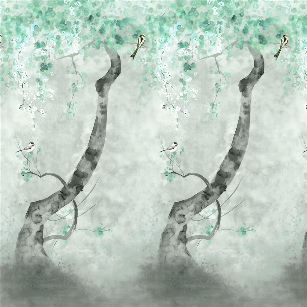 Shinsha Scene 2 Celadon — Designers Guild tapet