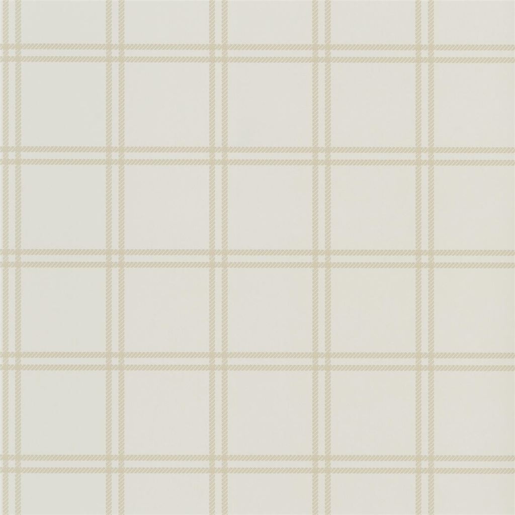 Shipley Windowpane Cream — Ralph Lauren Home