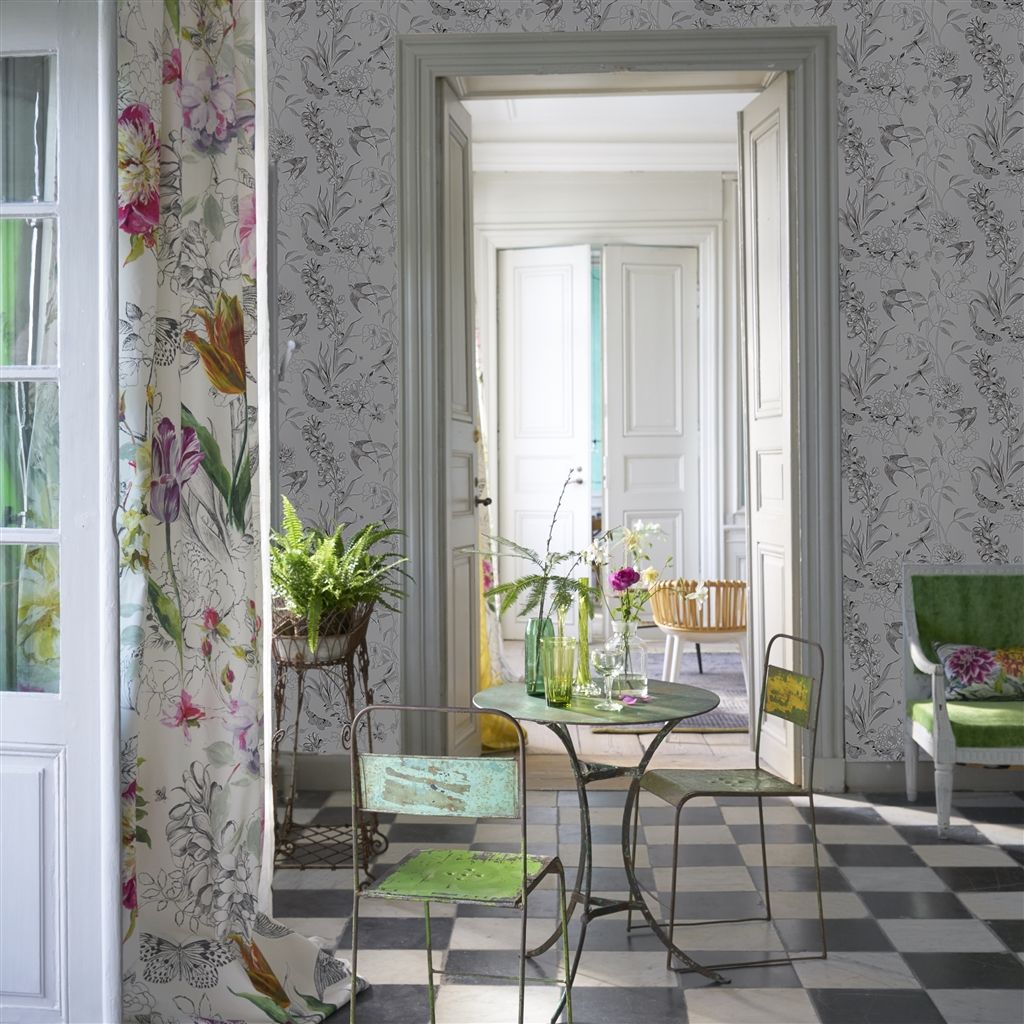 Sibylla Tyg — Designers Guild i miljö