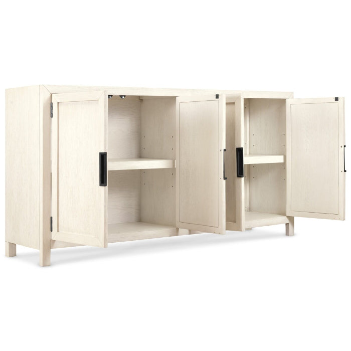 Hooker Furniture Harmony Four-door Sideboard in Light - Hooker Furnishings