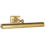 16" Cabinet Maker's Tavellampa – Hand-Rubbed Antique Brass