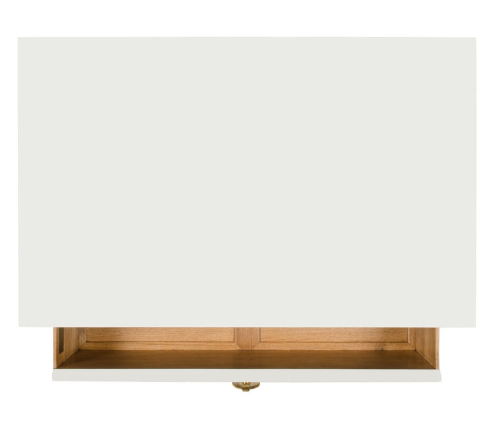 Small Chest of Three Drawers Crackle Ceramic Lacquer