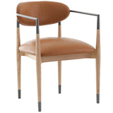 Soho Dining Chair in Natural and Bronze - Keiichi
