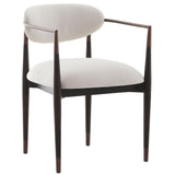 Soho Dining Chair in Walnut and Bronze - Keiichi