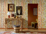 Sokone room setting — Pierre Frey wallpaper