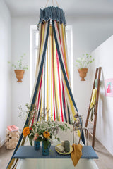 Solarium room setting — Pierre Frey fabric