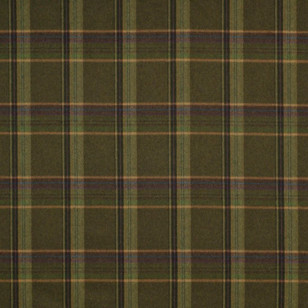 Sommerset Plaid Loden — Ralph Lauren Home tyg