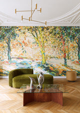Sous Bois room setting — Pierre Frey wallpaper