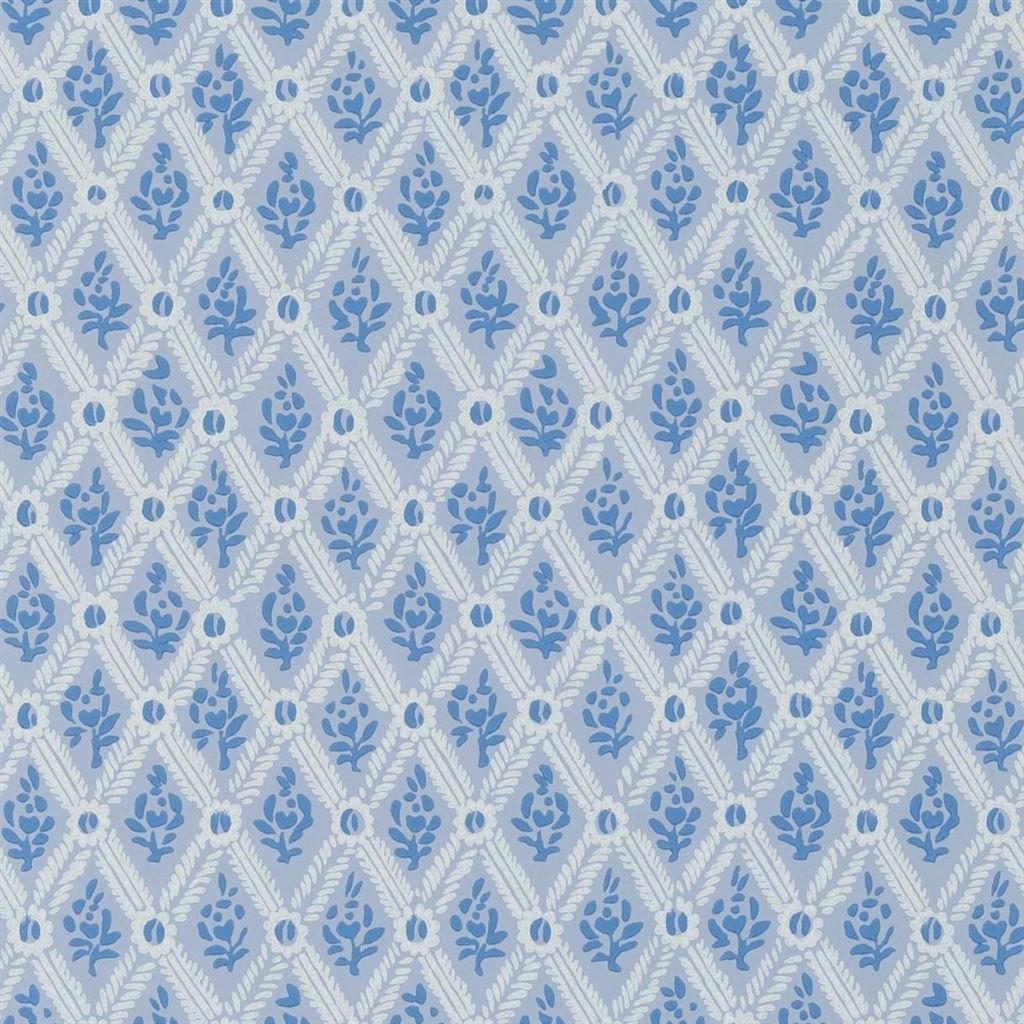 St John Street Trellis Delft — Designers Guild tapet